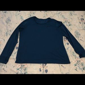 Nike long sleep top. Blue